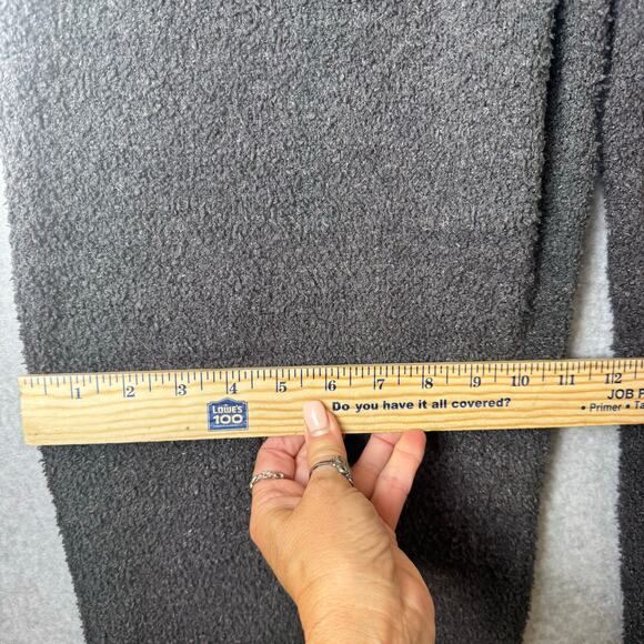 Calvin Klein Soft Cozy Lounge Pants Womens Large Stretch Comfort Gray Plush - Picture 11 of 12